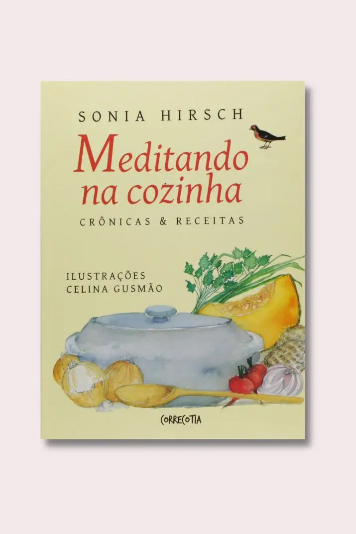 Livro Meditando na cozinha de Sonia Hirsch